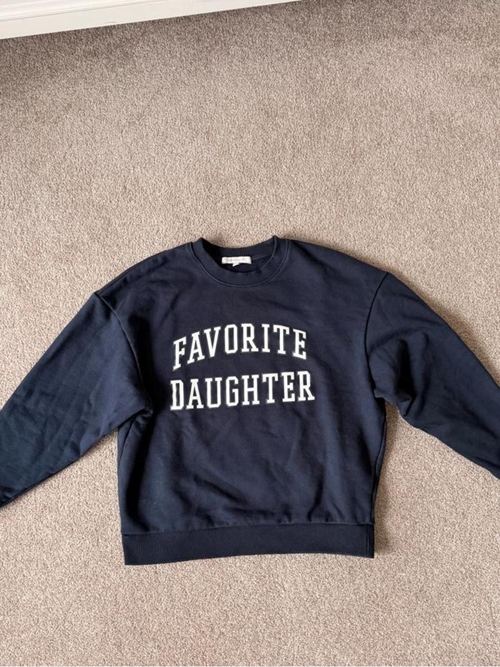Favorite Daughter The Collegiate Sweatshirt in Navy